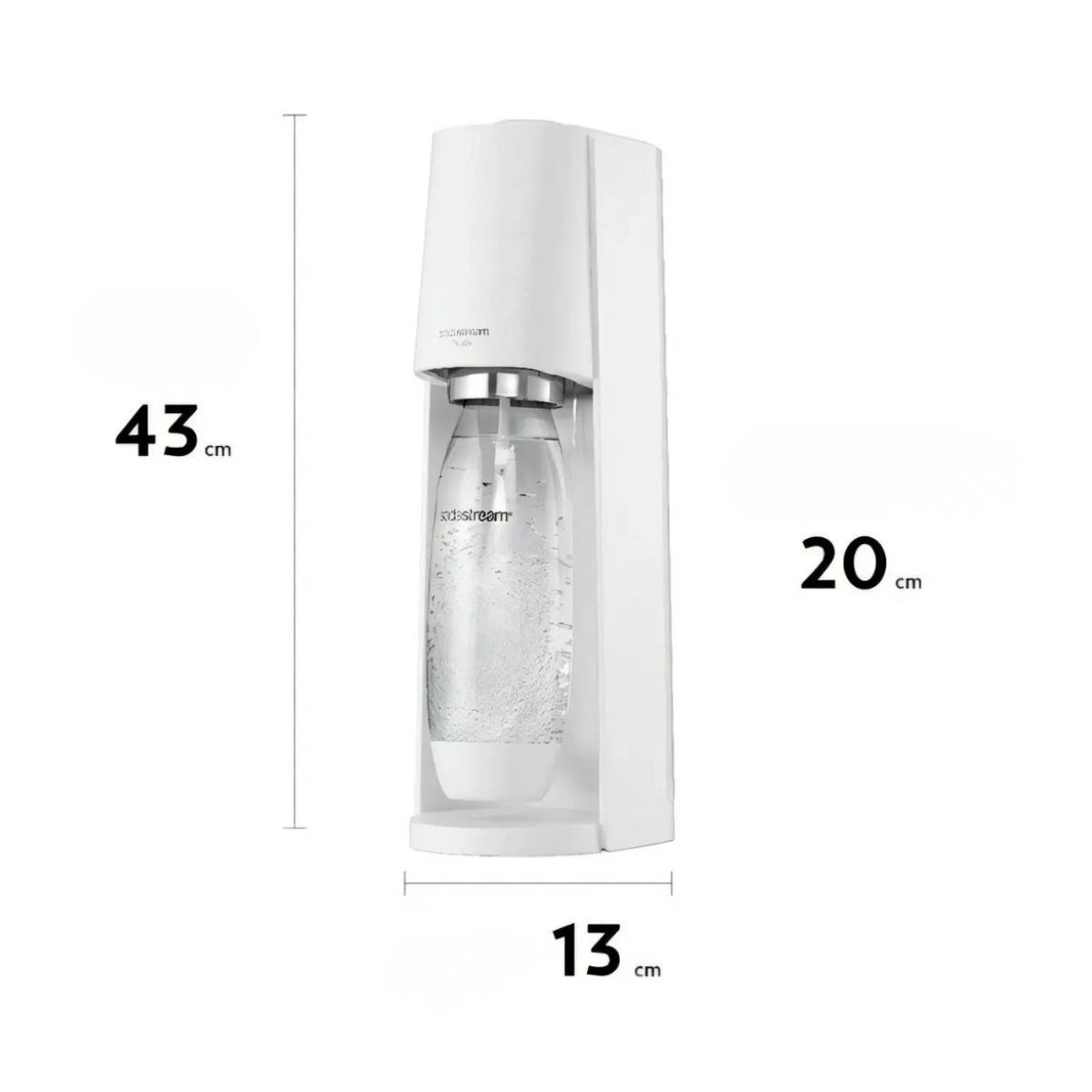Maquina Agua C/gas Terra Pt Co2 425g Un1013