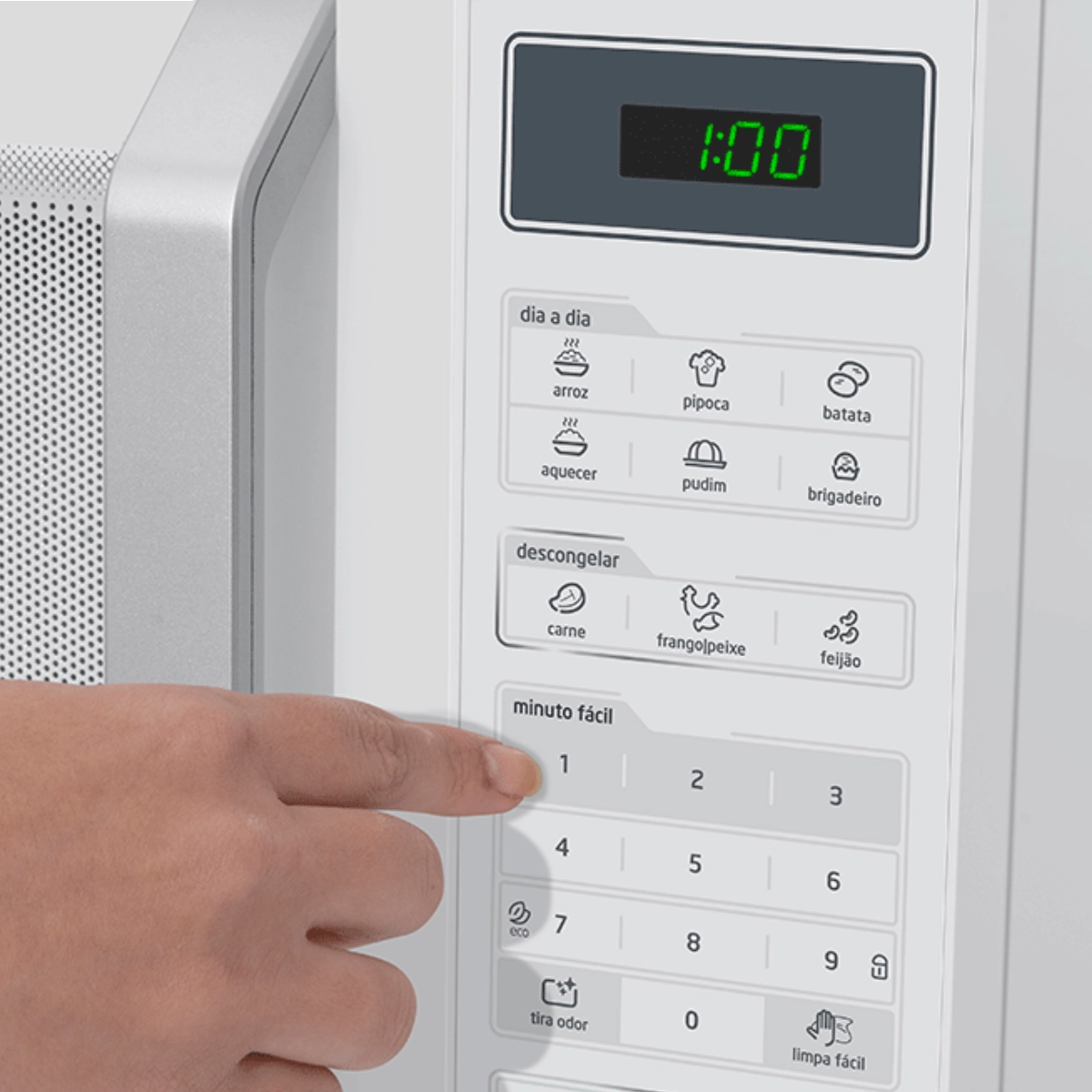 MICRO ONDAS MIDEA 27 LITROS BRANCO 220V MXSA27B2 800W