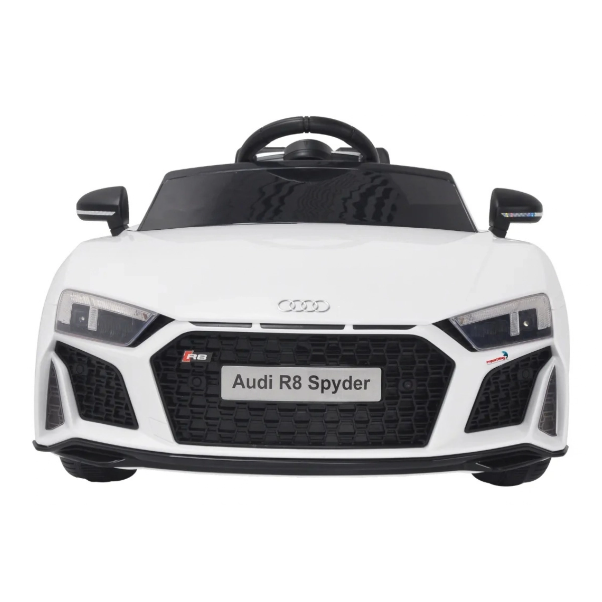 MINI AUDI R8 SPYDER ELÉTRICO AUDI R8 SPYDER IMPORTWAY 12V BRANCO MINI AUDI R8 SPYDER ELÉTRICO AUDI R8 SPYDER IMPORTWAY 12V BRANCO