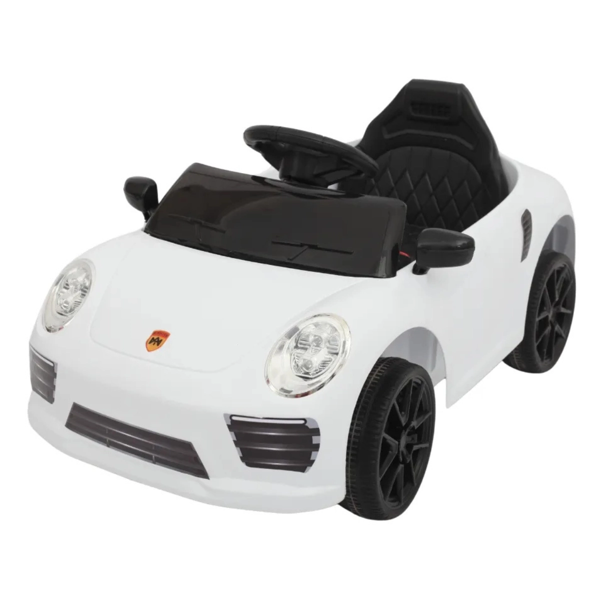 MINI CARRO ELÉTRICO INFANTIL COMPACT 6V BRANCO ZIPPY TOYS