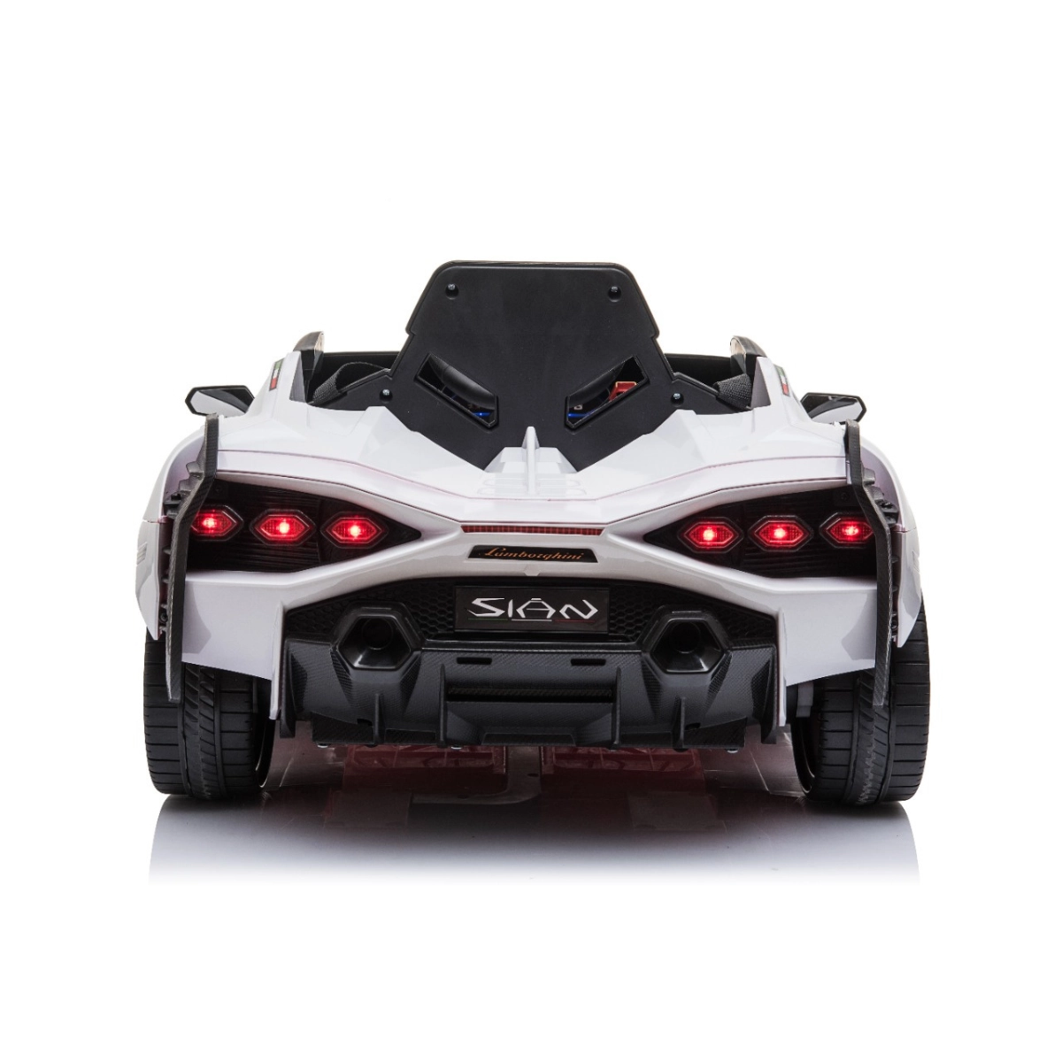MINI CARRO ELÉTRICO INFANTIL LAMBORGHINI SIAN 6V BRANCO