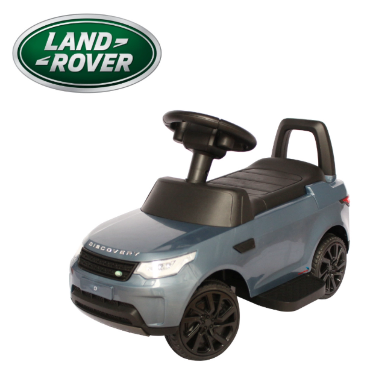 Mini Carro Elétrico Prata Importway Land Rover Empurrador