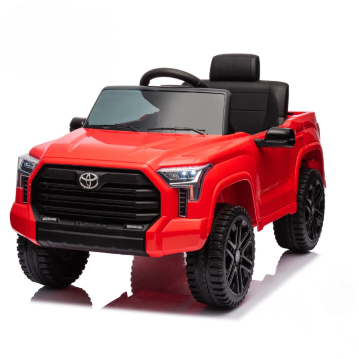 Mini Carro Elétrico Toyota Tundra Vermelho 12v  Licenciado, Controle Remoto, Luzes e Som