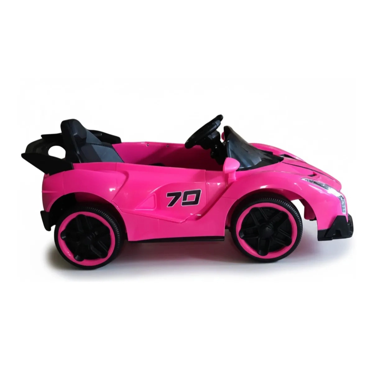 MINI CARRO ELETRICO INFANTIL 6V ROSA BW404RS COM CONTROLE REMOTO