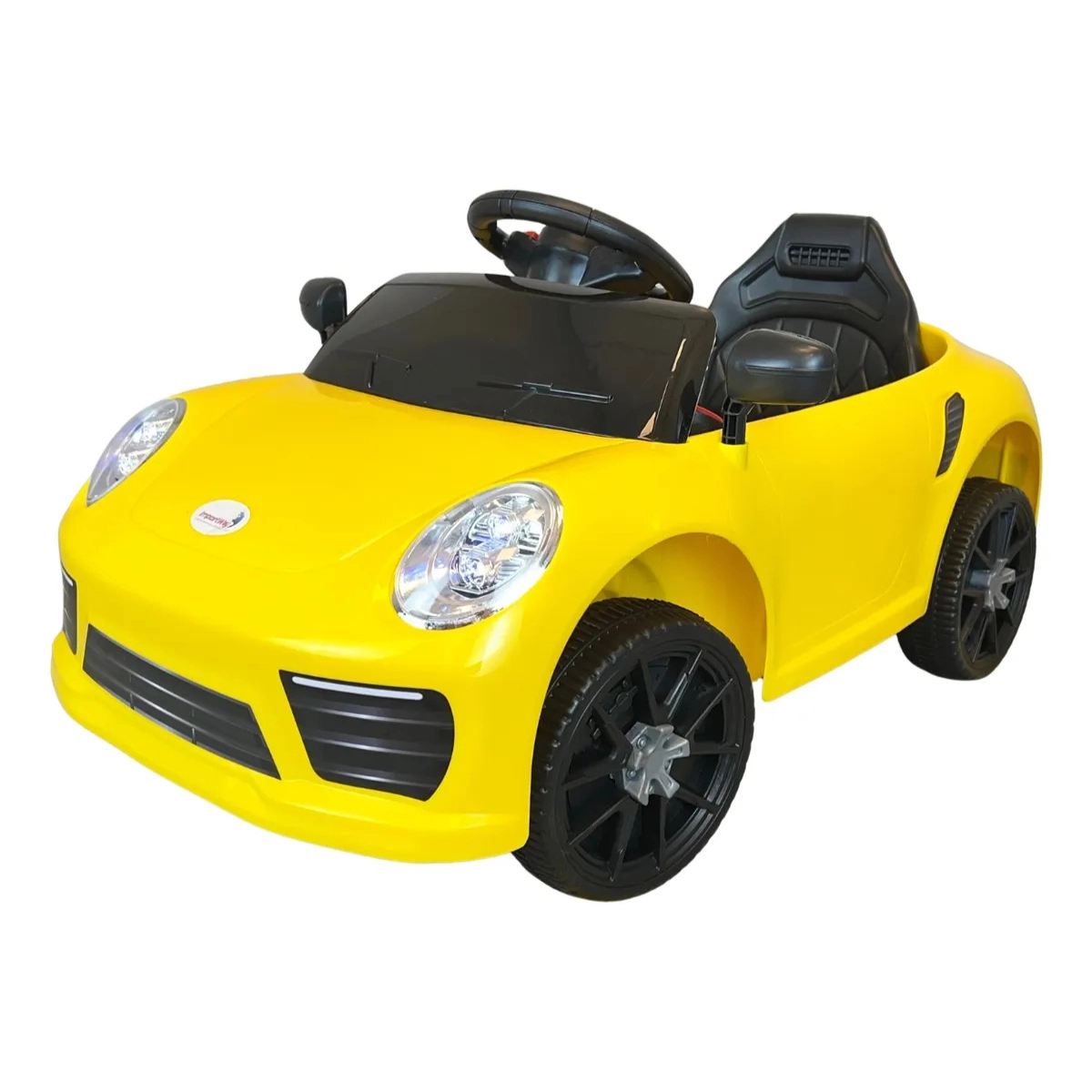 MINI CARRO ELETRICO INFANTIL AMARELO IMPORTWAY BW394AM 6V 
