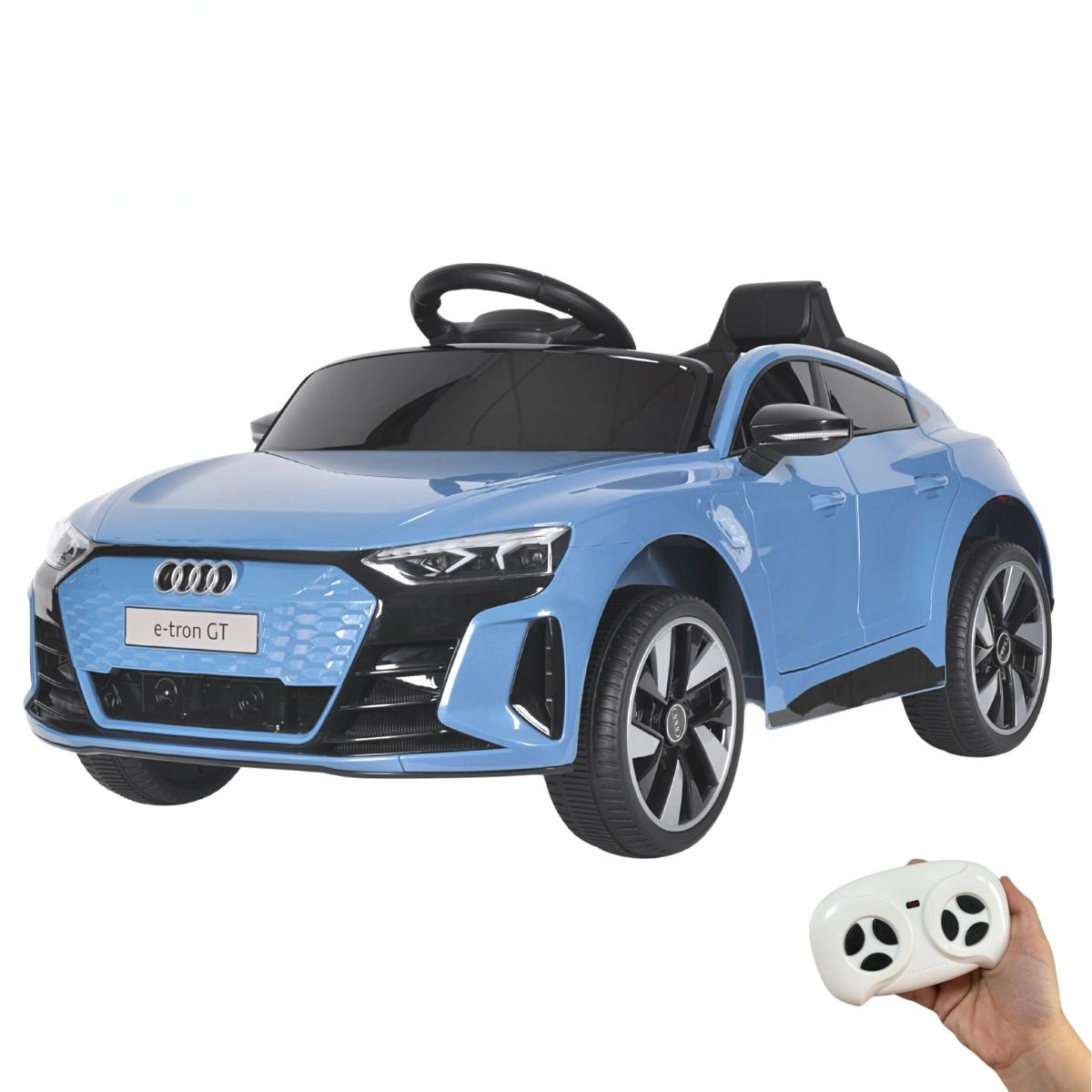 MINI CARRO ELETRICO INFANTIL AUDI ETRON GT 6V AZUL - IMPORTWAY