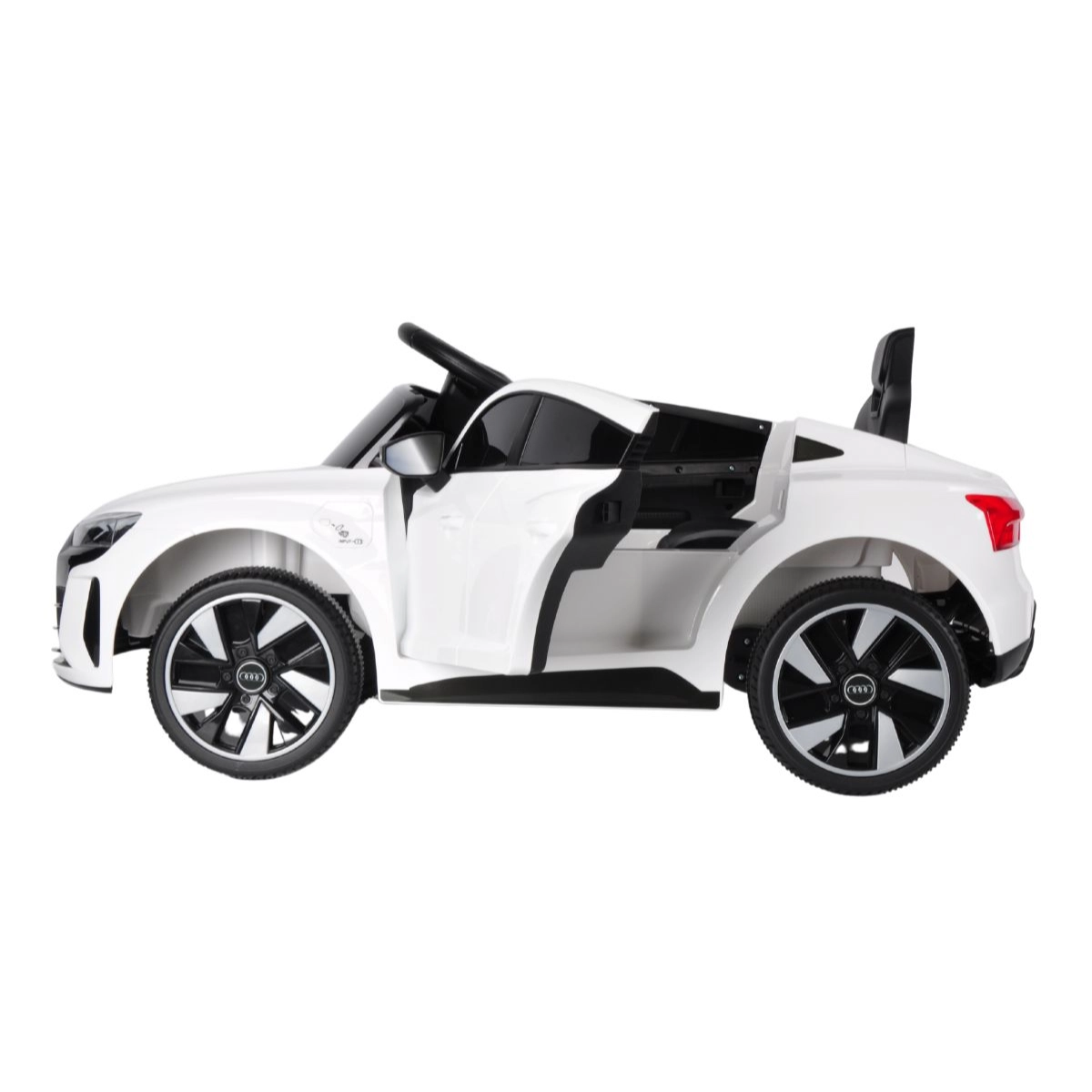 MINI CARRO ELETRICO INFANTIL AUDI ETRON GT 6V BRANCO - IMPORTWAY