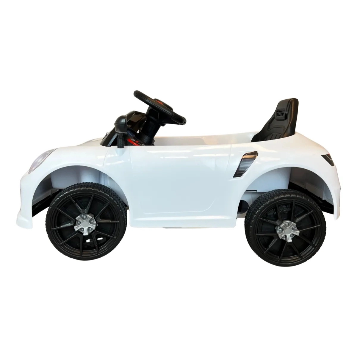 MINI CARRO ELETRICO INFANTIL BRANCO IMPORTWAY BW394BR 6V 