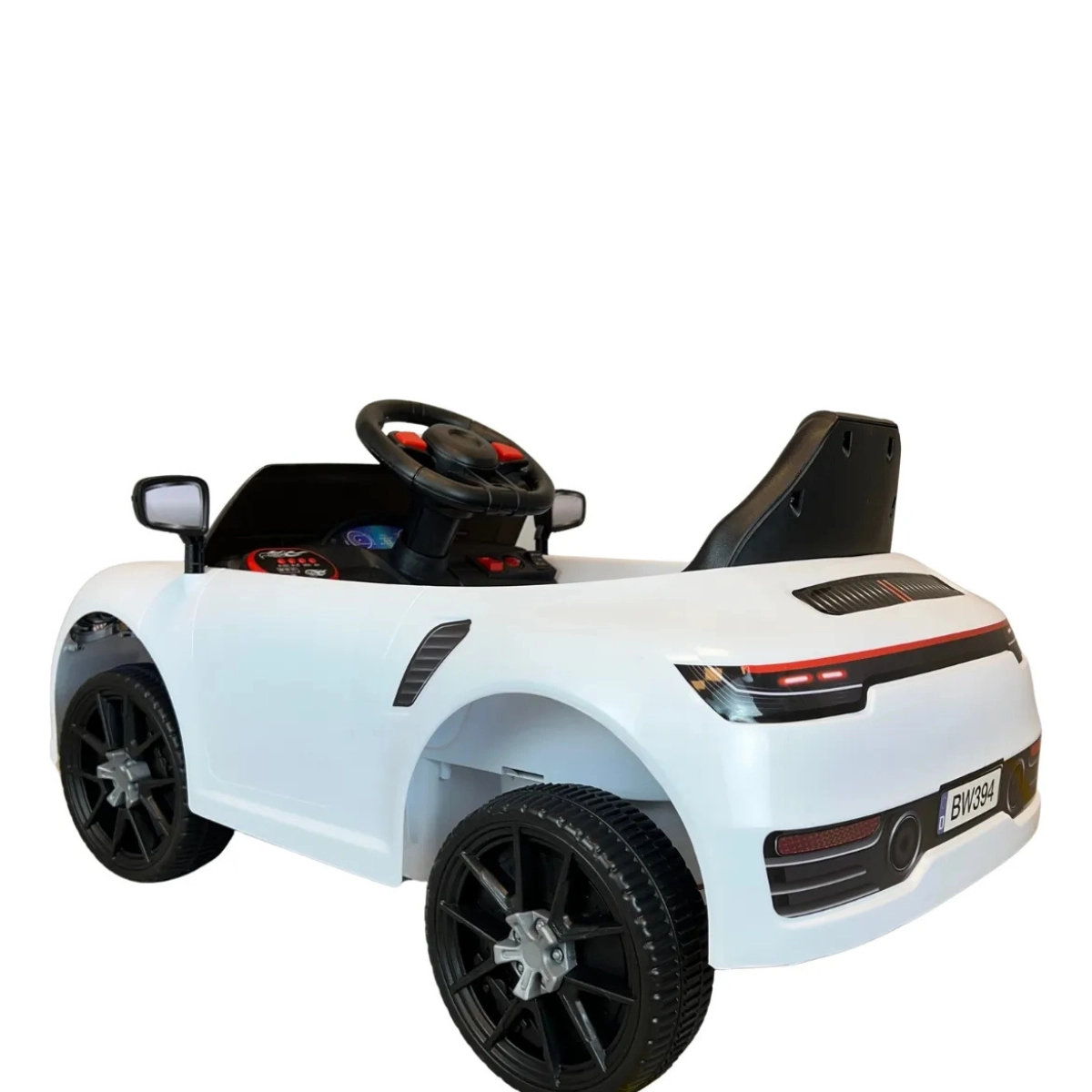 MINI CARRO ELETRICO INFANTIL BRANCO IMPORTWAY BW394BR 6V 