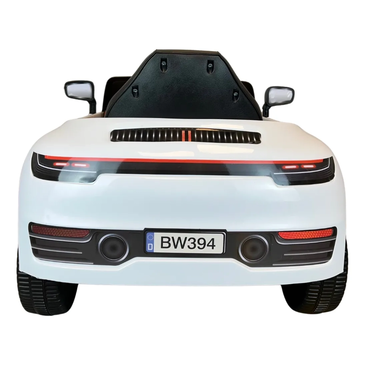 MINI CARRO ELETRICO INFANTIL BRANCO IMPORTWAY BW394BR 6V 