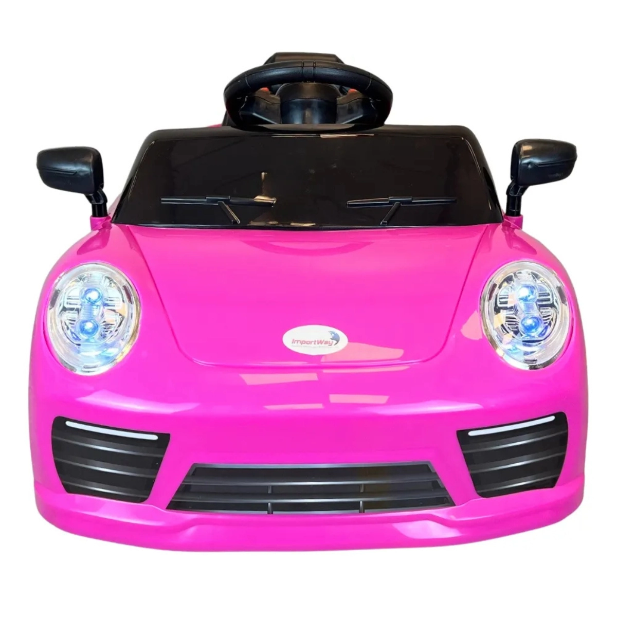 MINI CARRO ELETRICO INFANTIL ROSA IMPORTWAY BW394RS 6V 