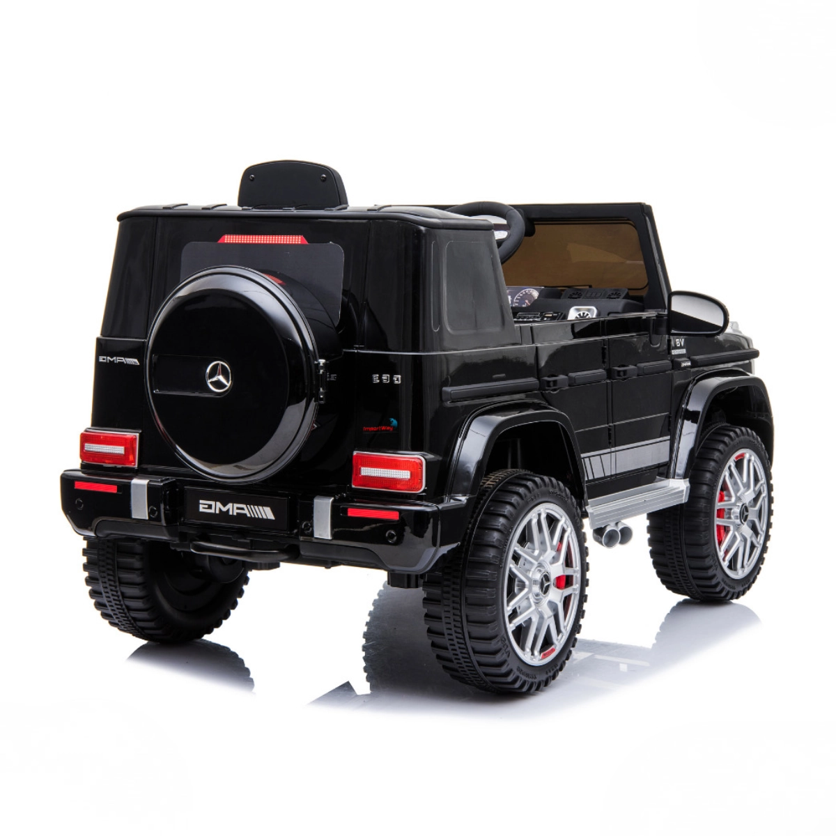 MINI CARRO ELETRICO MERCEDES BENZ AMG G63 12V PRETO IMPORTWAY