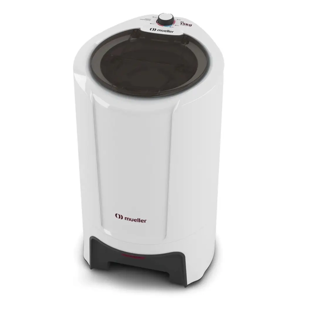 MINI CENTRIFUGA DE ROUPAS MUELLER FIT 15KG DUPLA TAMPA 127V BRANCA