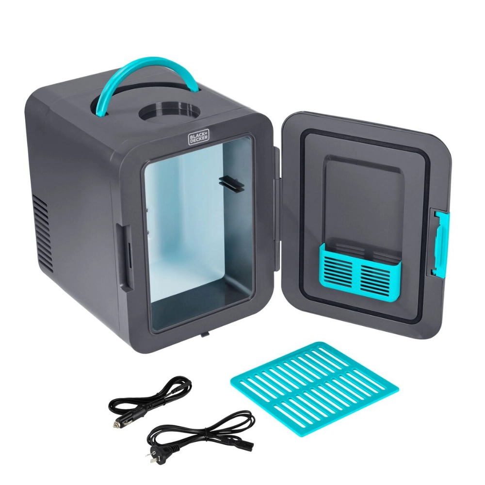 Mini Geladeira Portátil BLACK+DECKER MR60 4L com Função Aquecer e Resfriar Bivolt 12V