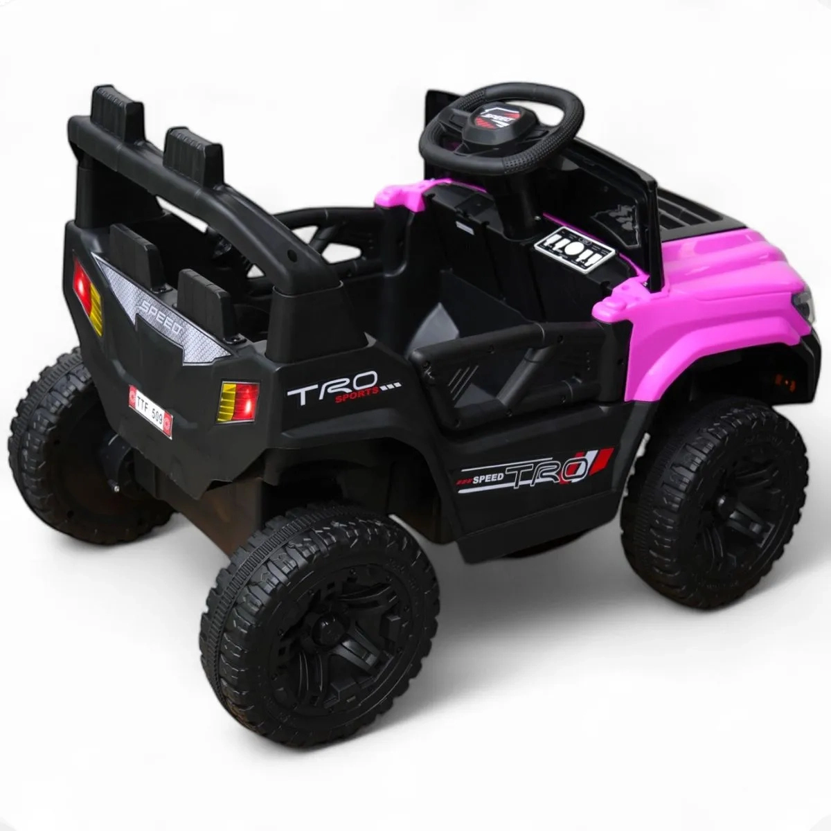 MINI JIPE ELETRICO INFANTIL TITAN XR 12V ROSA