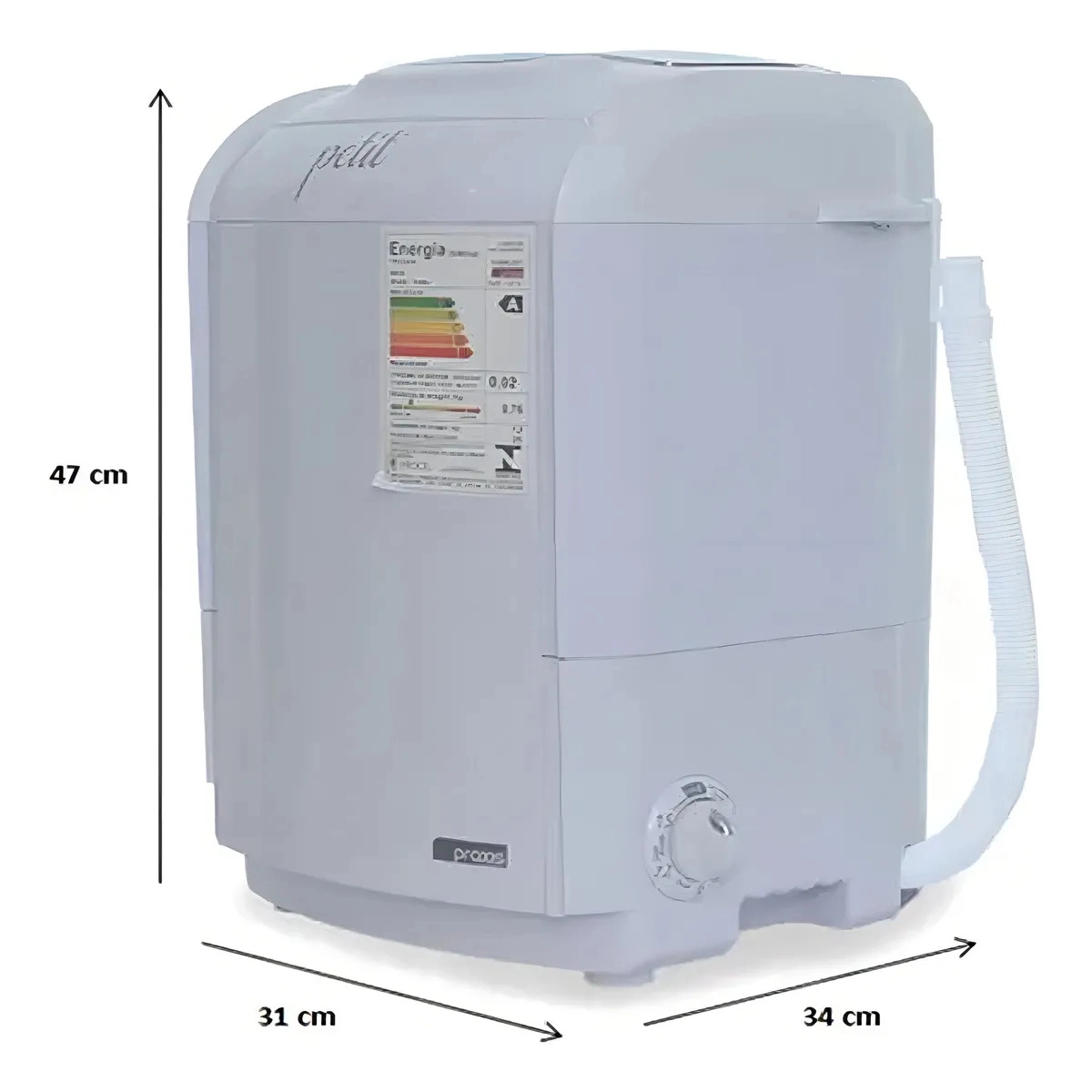 MINI LAVADORA DE ROUPA PORTÁTIL PETIT PRAXIS 1,2 KG BRANCA 220V MINI LAVADORA DE ROUPA PORTÁTIL PETIT PRAXIS 1,2 KG BRANCA 220V