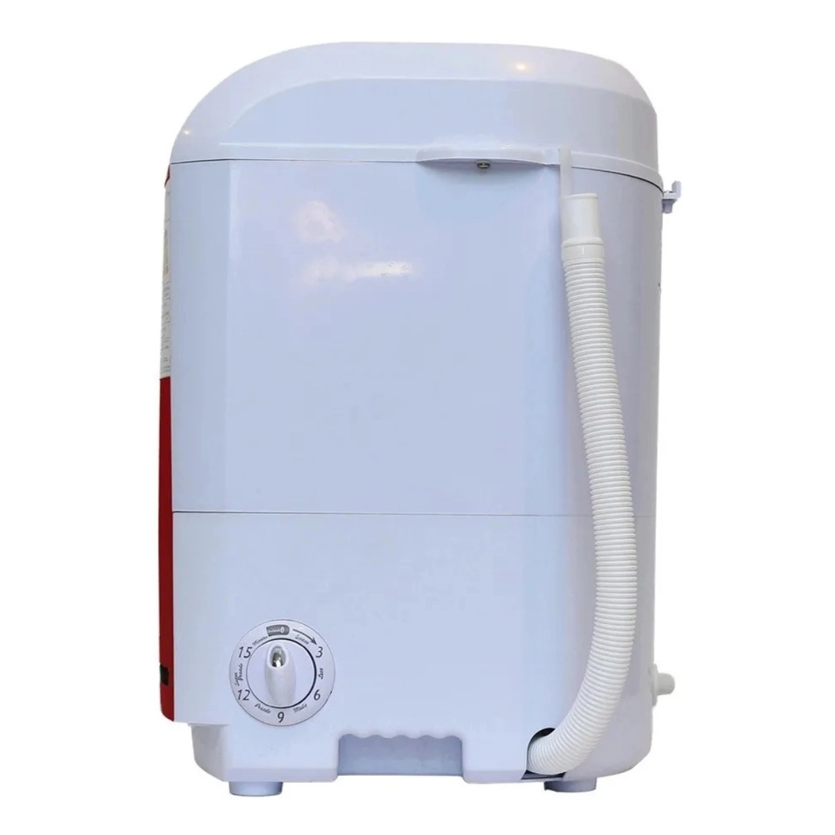 MINI LAVADORA DE ROUPA PORTÁTIL PETIT PRAXIS 1,2 KG PRATA 127V