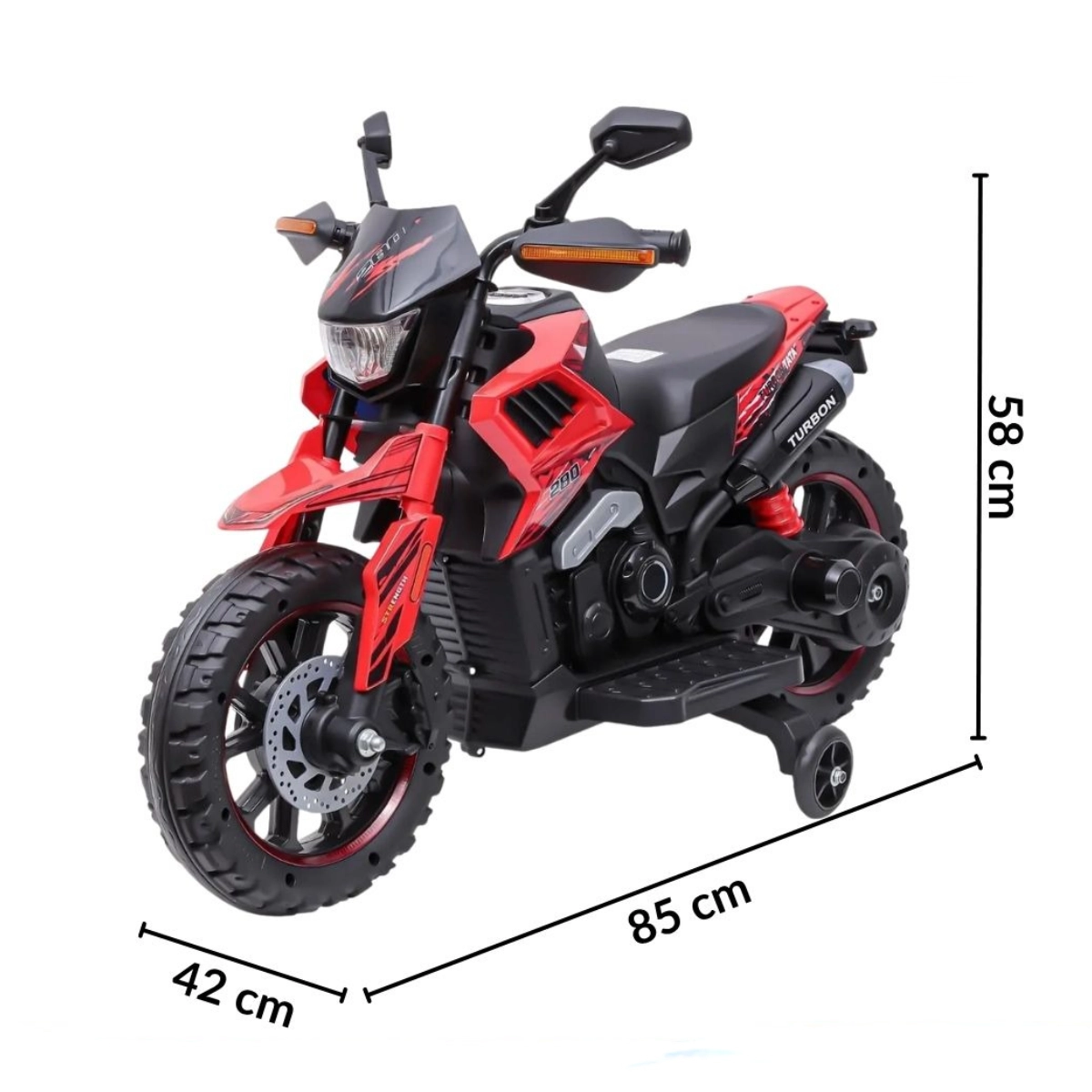 MINI MOTO ELÉTRICA ESPORTIVA INFANTIL 6V VERMELHA LUZ E SOM BW531VM MINI MOTO ELÉTRICA ESPORTIVA INFANTIL 6V VERMELHA LUZ E SOM BW531VM