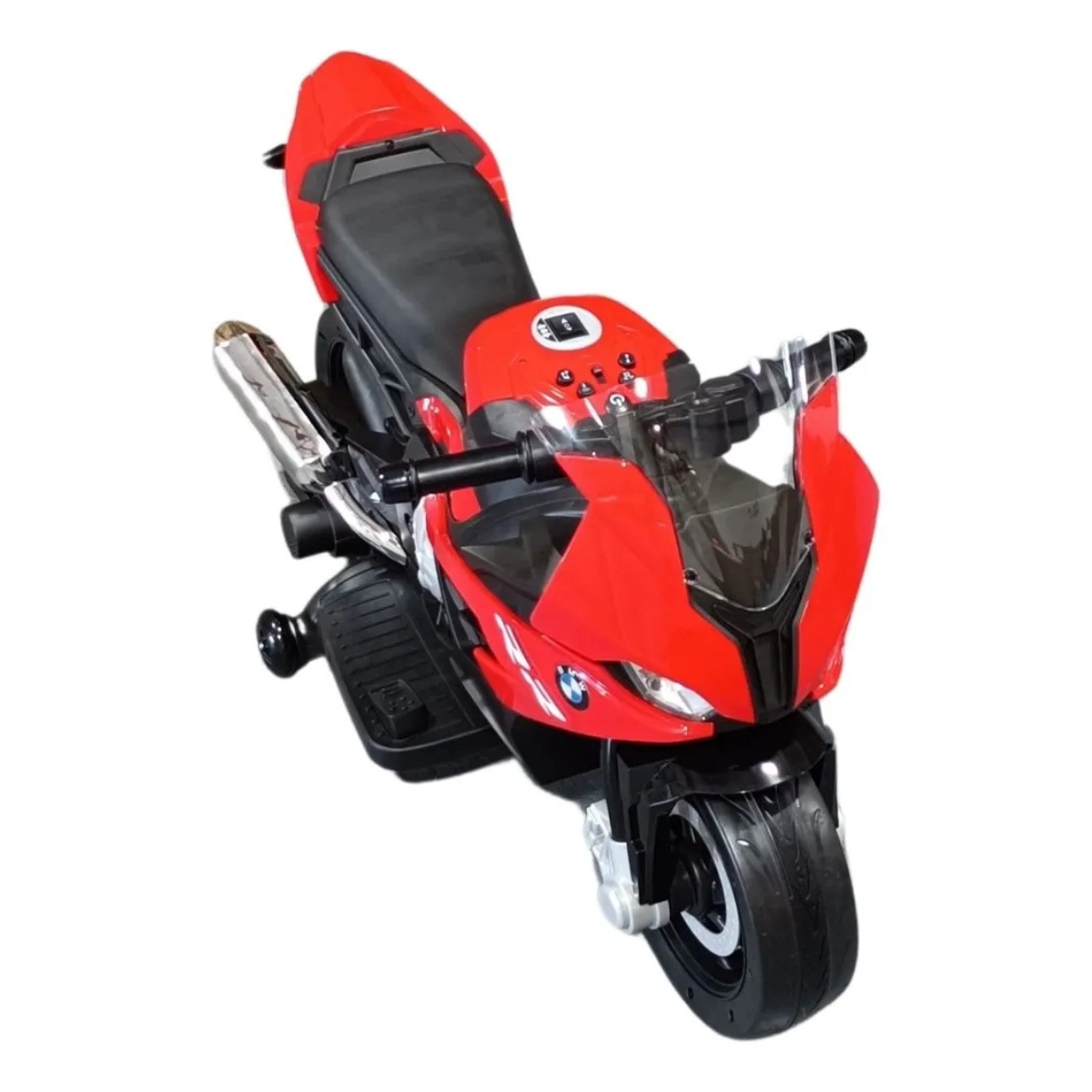 MINI MOTO ELÉTRICA INFANTIL 12V BW365VM BMW S1000RR VERMELHO