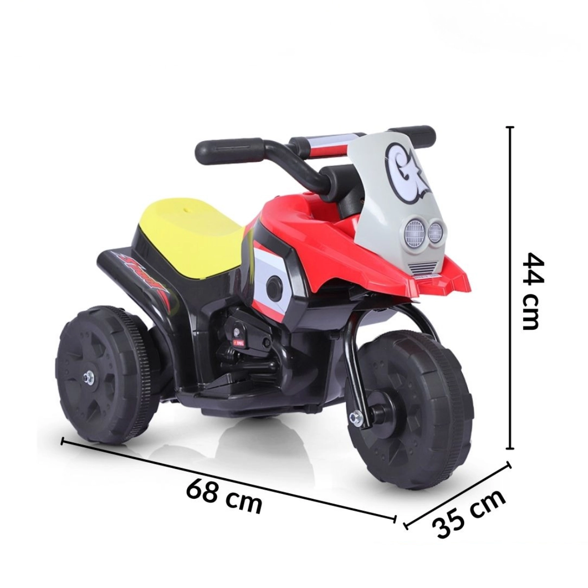 MINI MOTO ELÉTRICA TRICICLO INFANTIL 6V VERMELHO COM SOM BW530VM MINI MOTO ELÉTRICA TRICICLO INFANTIL 6V VERMELHO COM SOM BW530VM