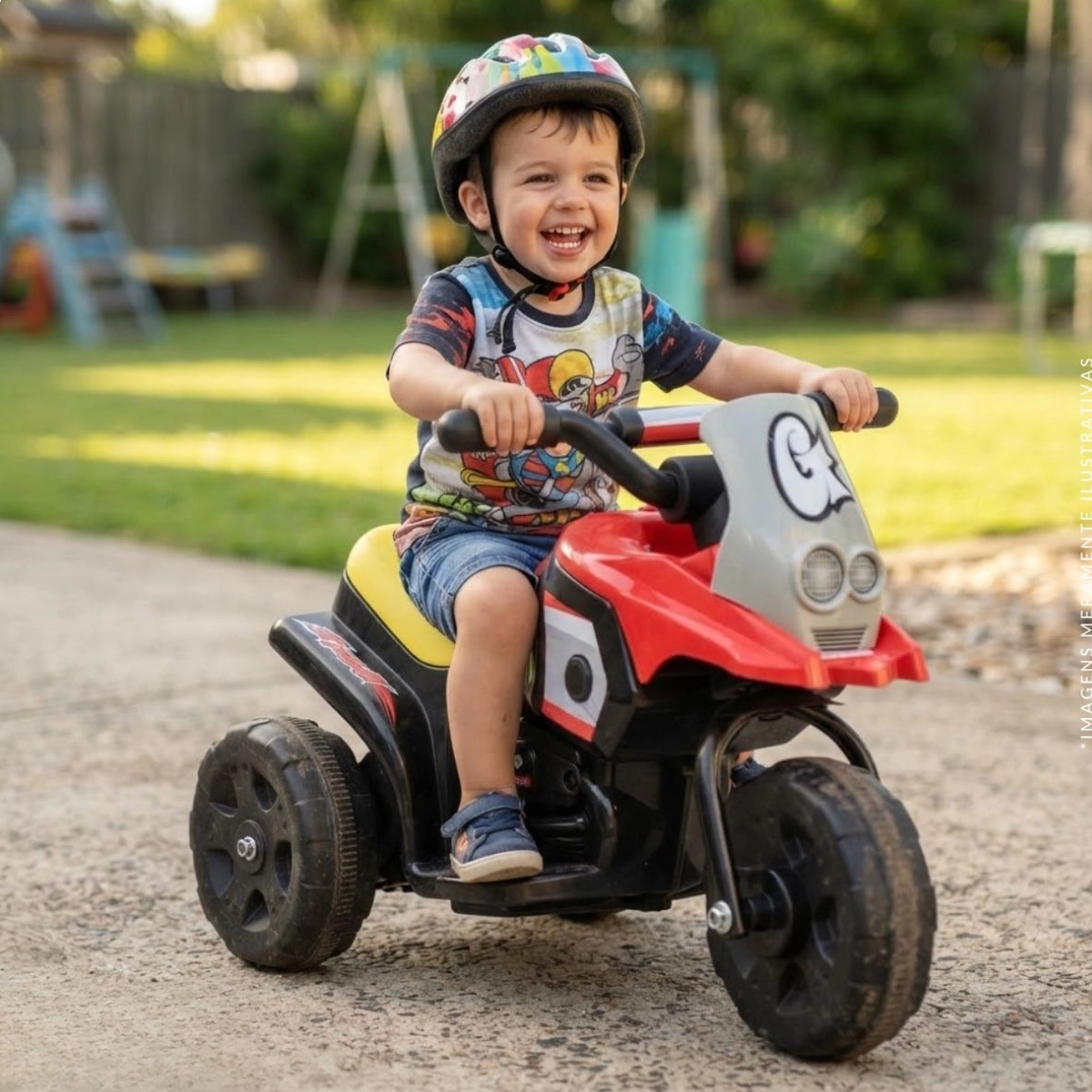 MINI MOTO ELÉTRICA TRICICLO INFANTIL 6V VERMELHO COM SOM BW530VM MINI MOTO ELÉTRICA TRICICLO INFANTIL 6V VERMELHO COM SOM BW530VM