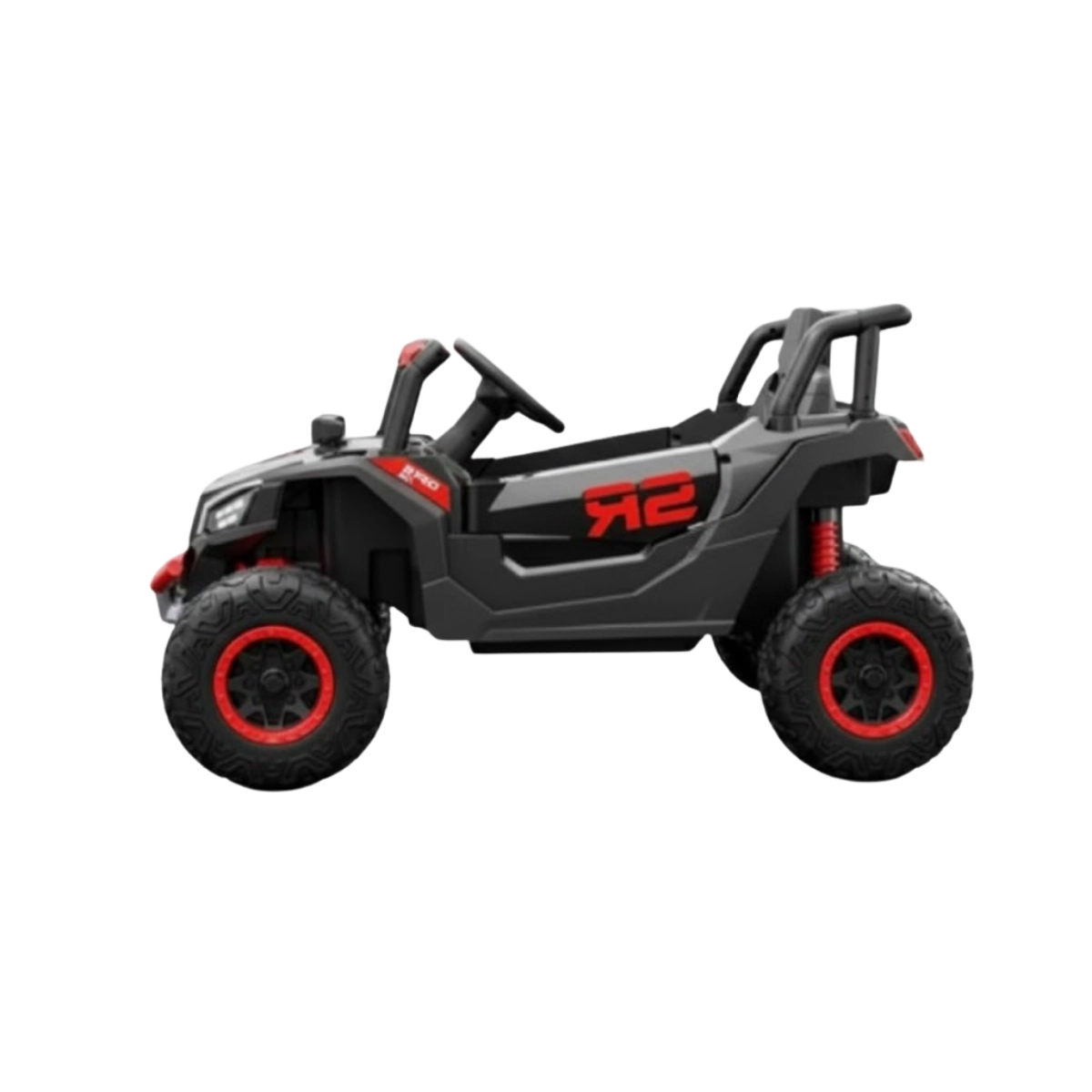 MINI QUADRICICLO ELETRICO 12V IMPORTWAY BW396VM PRETO E VERMELHO
