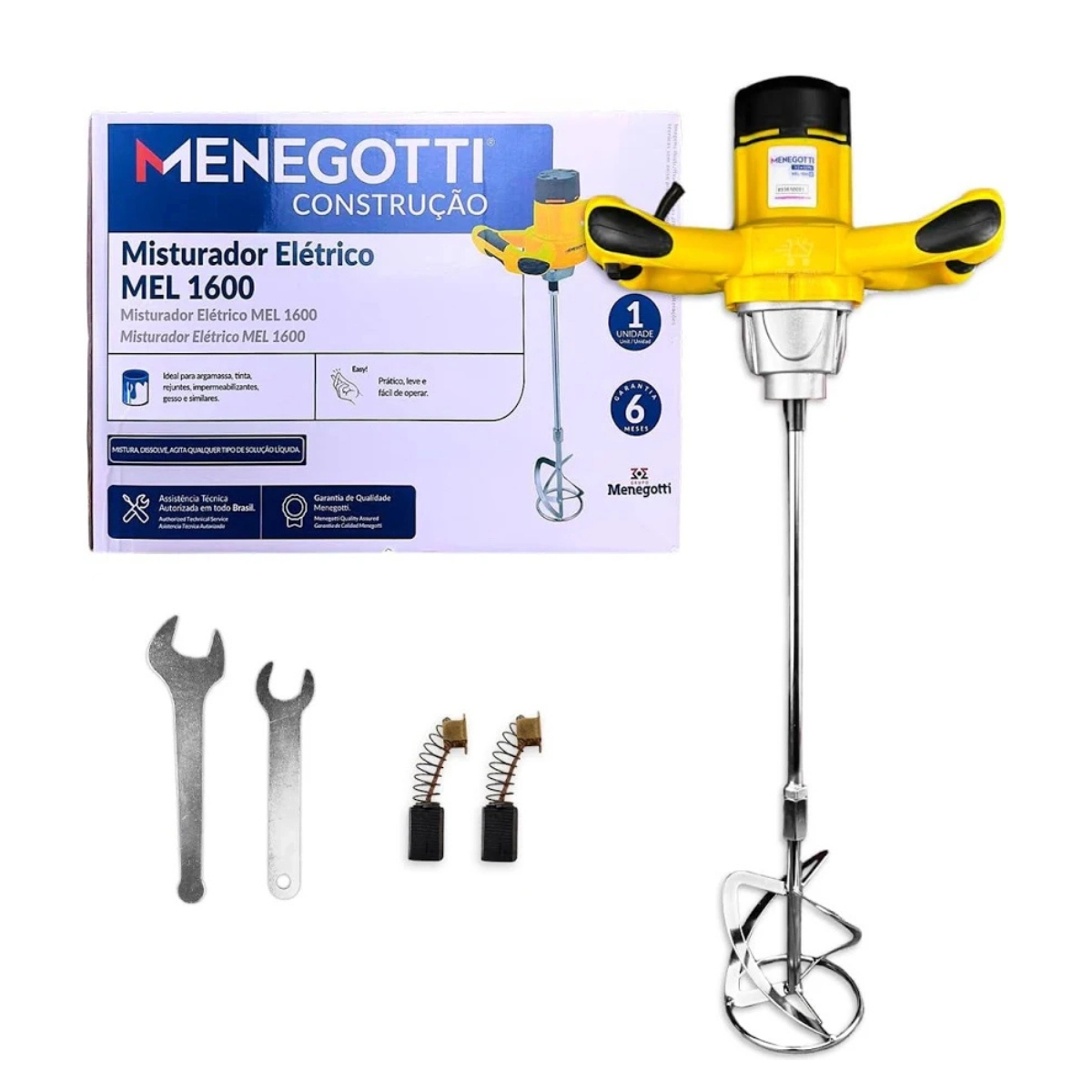 Misturador Eletrico Mel1600 com Motor Mono 127v 60hz 1600w Misturador Eletrico Mel1600 com Motor Mono 127v 60hz 1600w