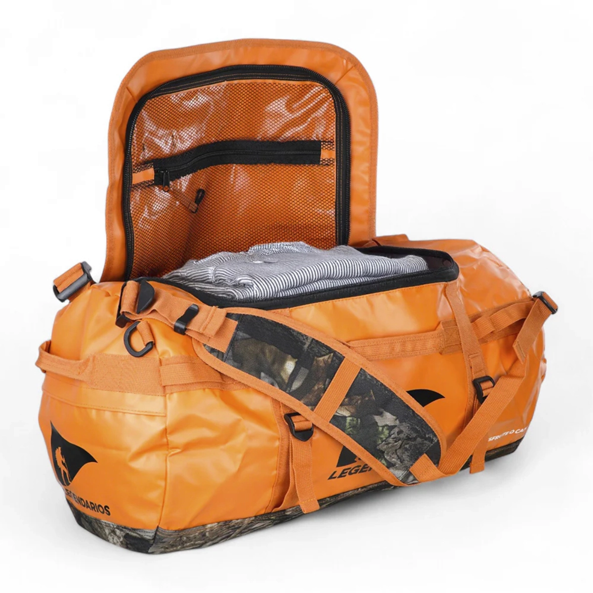 MOCHILA DUFFLE PARA CAMPING NAUTIKA PARA VIAGENS 70 LITROS LARANJA MOCHILA DUFFLE PARA CAMPING NAUTIKA PARA VIAGENS 70 LITROS LARANJA