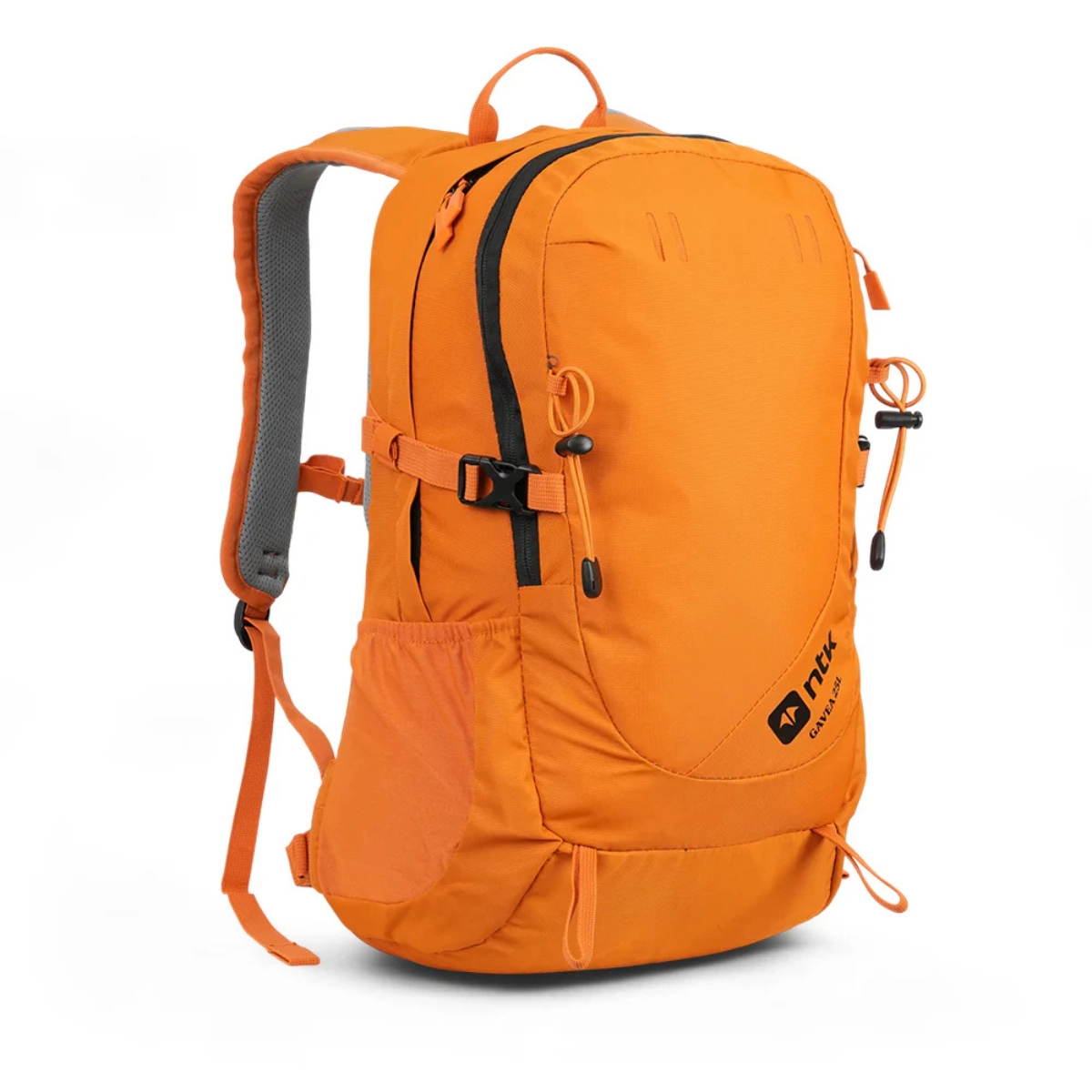 MOCHILA GÁVEA 25L NTK TECIDO RIPSTOP E SISTEMA AIR FLOW LARANJA