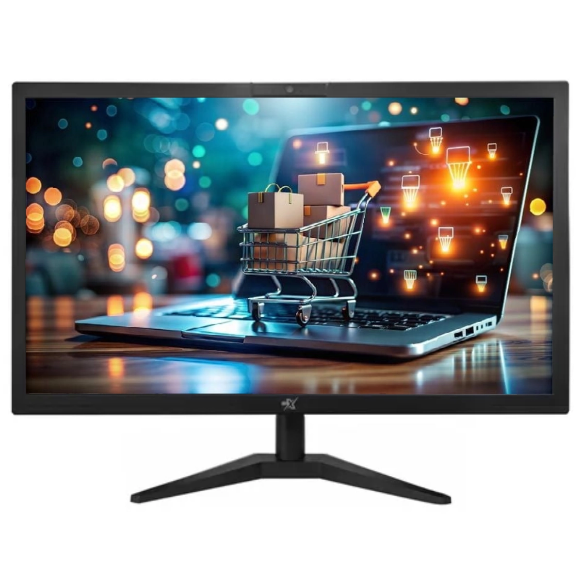 Monitor Brx Led 21,5" Hdmi+vga com Webcam Monitor Brx Led 21,5" Hdmi+vga com Webcam