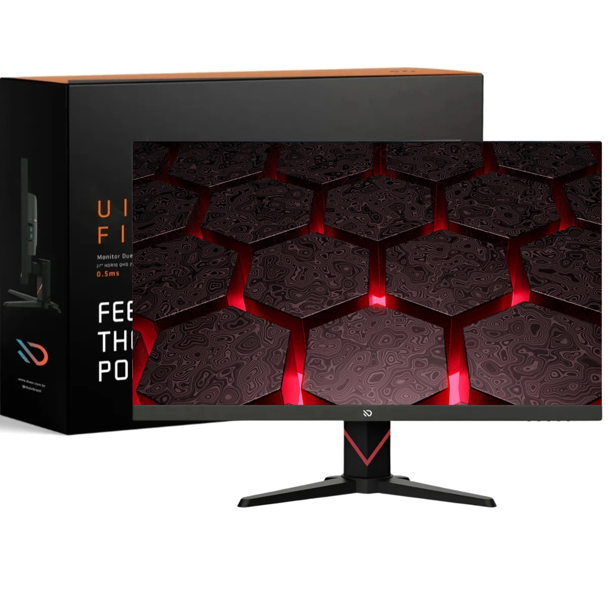 MONITOR GAMER DUEX PRO 27 QHD 180HZ 05MS 2HDMI 2DP PRETO
