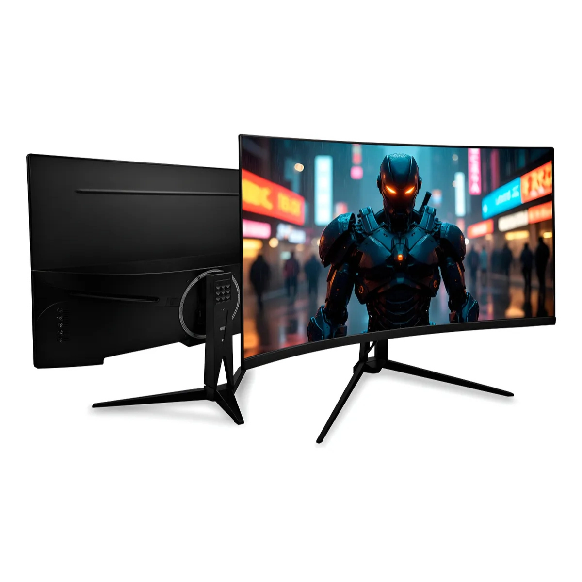 MONITOR GAMER LED 27 FULL HD BRX XTREME 5MS CURVO 165HZ PRETO