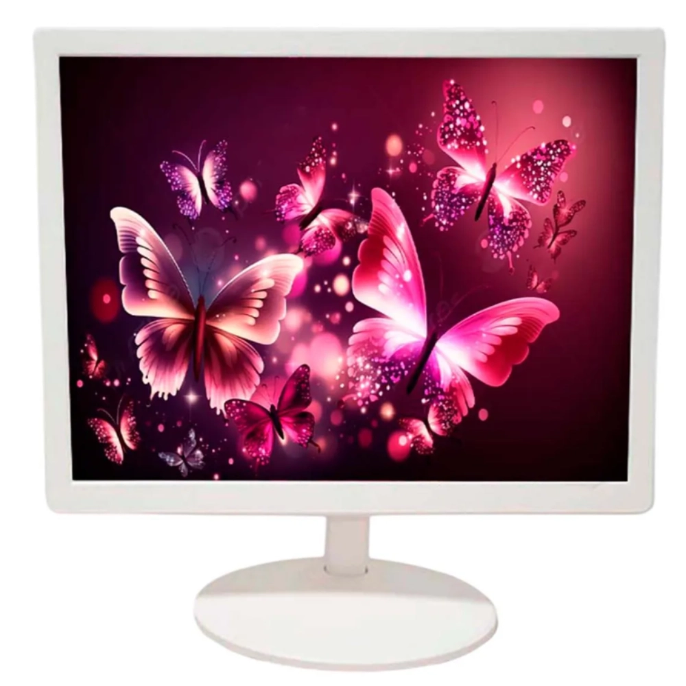Monitor LED 17.1" 4:3 17TRS-HK7B - Resolução HD Conexão VGA Suporte VESA Bivolt