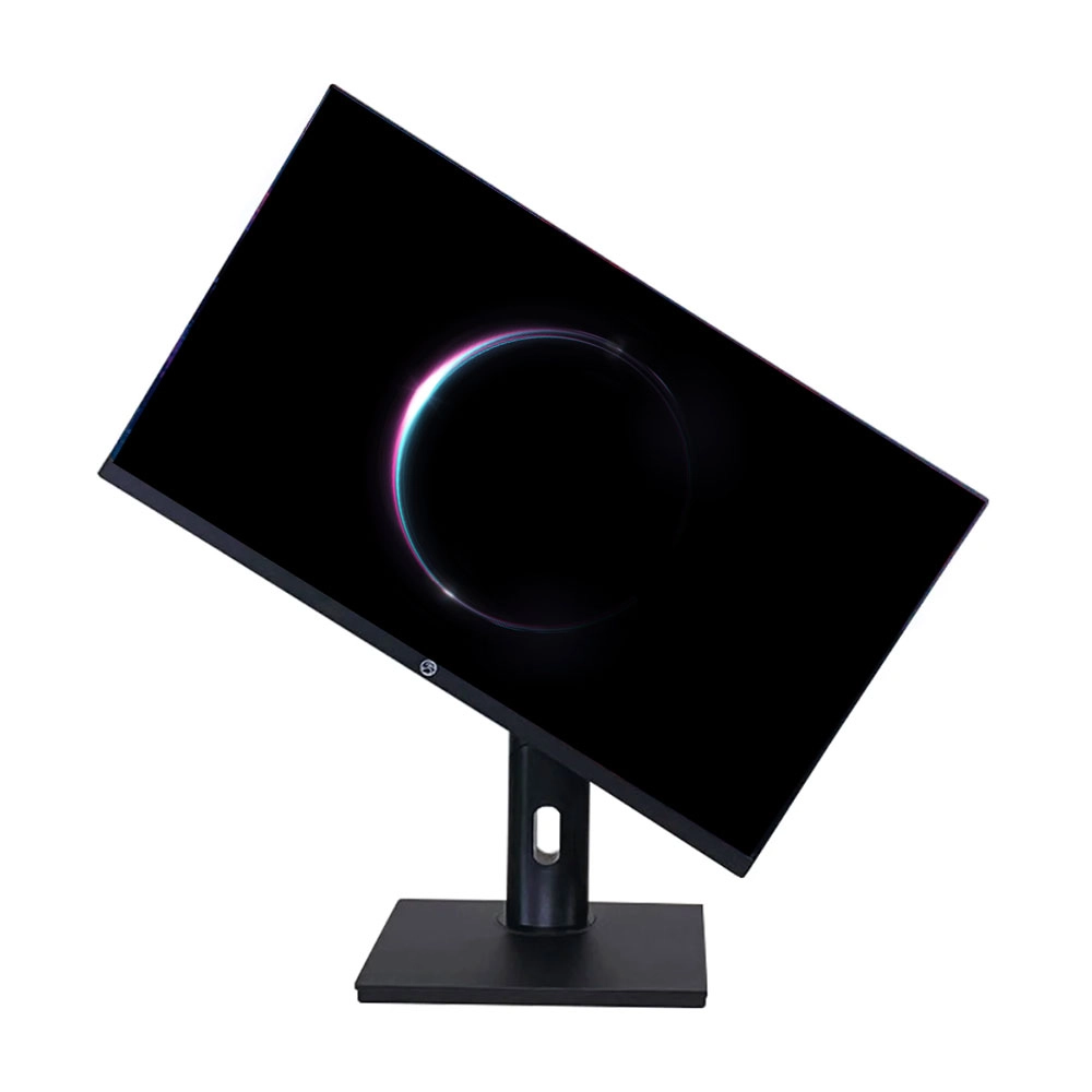 MONITOR LED 23.8" FHD BRAZILPC ERGONÔMICO ANTIRREFLEXO FRAMELESS 75HZ PRETO BPC24SA