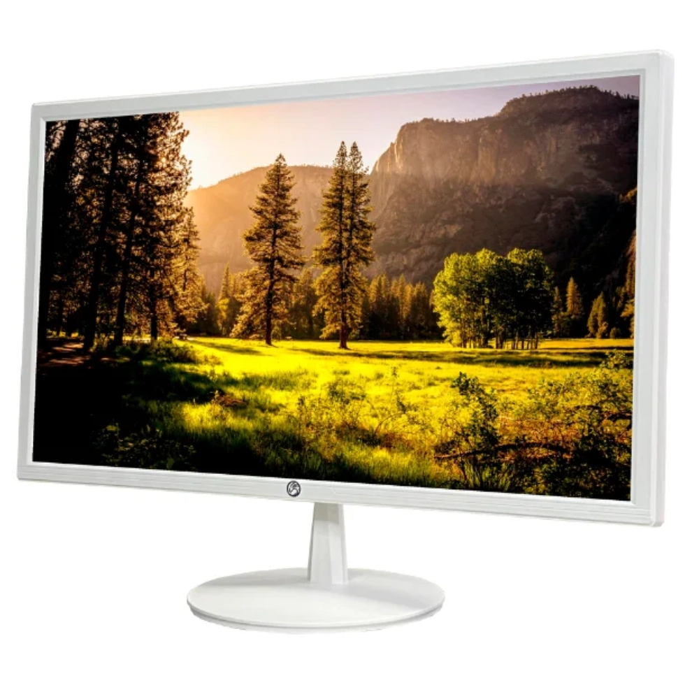 MONITOR LED 24" 75HZ BRAZIL PC FHD WIDESCREEN BRANCO