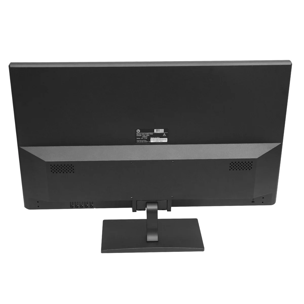 MONITOR LED 27 BRAZILPC 27WR-75XE FHD 75HZ WIDESCREEN PRETO 