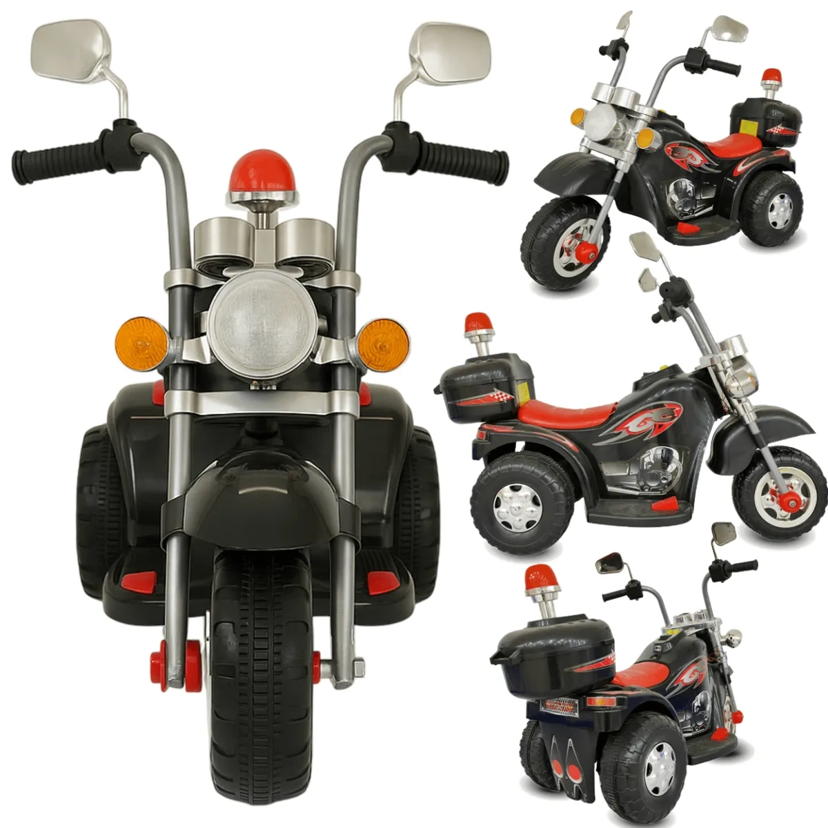 MOTO ELETRICA INFANTIL GUARDIAN X 6V PRETA BANG TOYS MOTO ELETRICA INFANTIL GUARDIAN X 6V PRETA BANG TOYS
