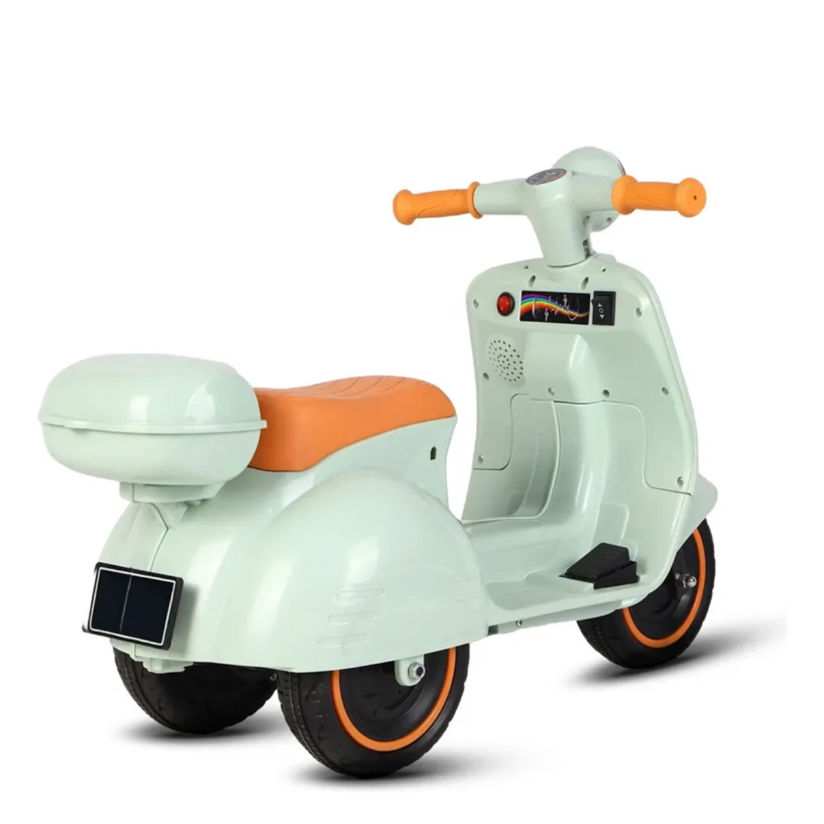 MOTO ELETRICA SCOOTER CUBI JOY INFANTIL 6V VERDE
