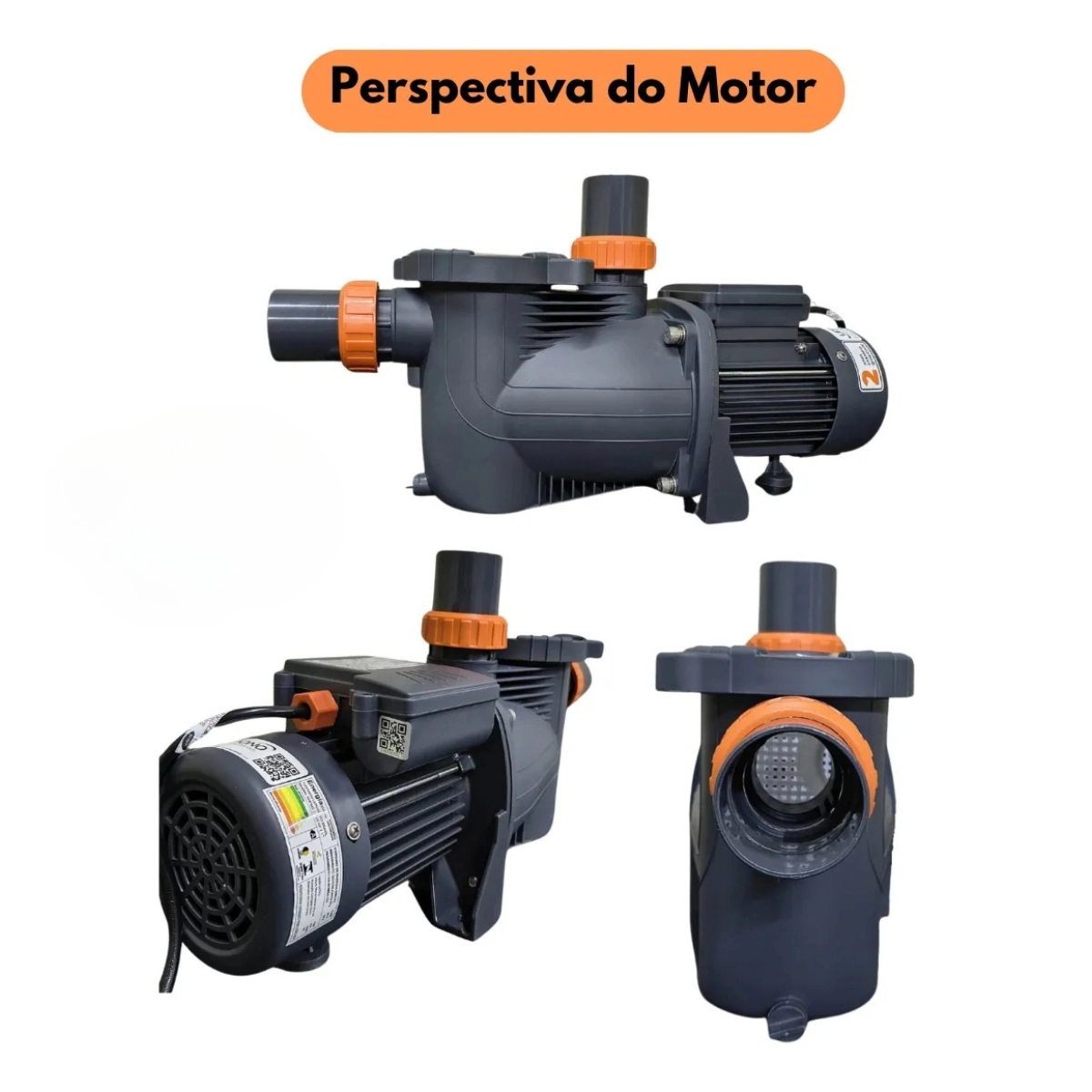 Motobomba Para Piscina Xkp 804a 0,75 Hp Monofásico Lepono 220V