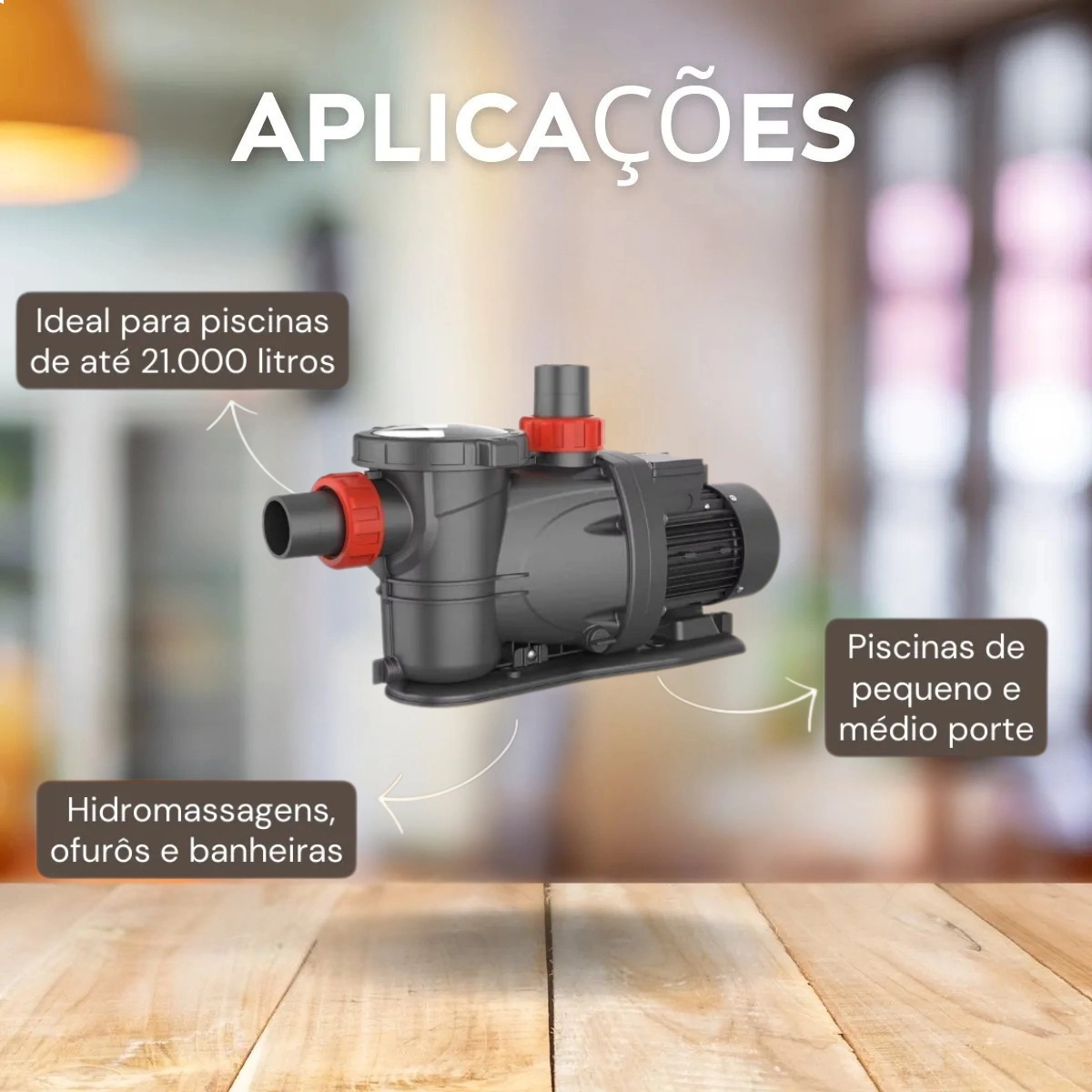 Motobomba Pré Filtro Piscina Xkp305 1/4 Cv 220v Mon Lepono