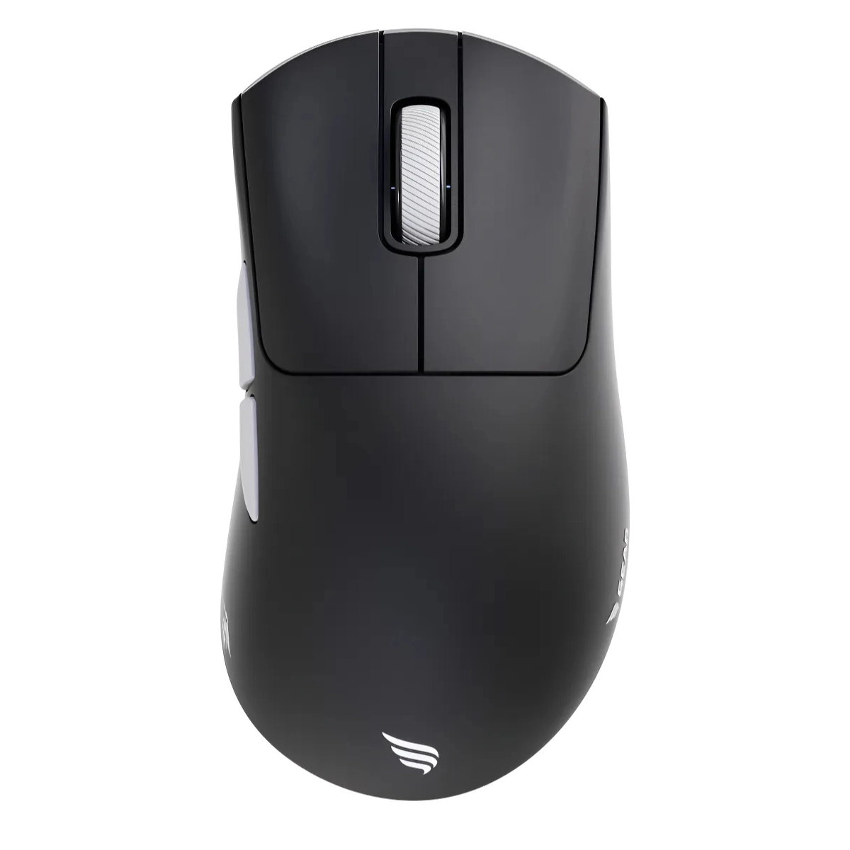 MOUSE GAMER FALLEN LOBO SEM FIO WIRELESS DUAL MODE COM DISPLAY PRETO