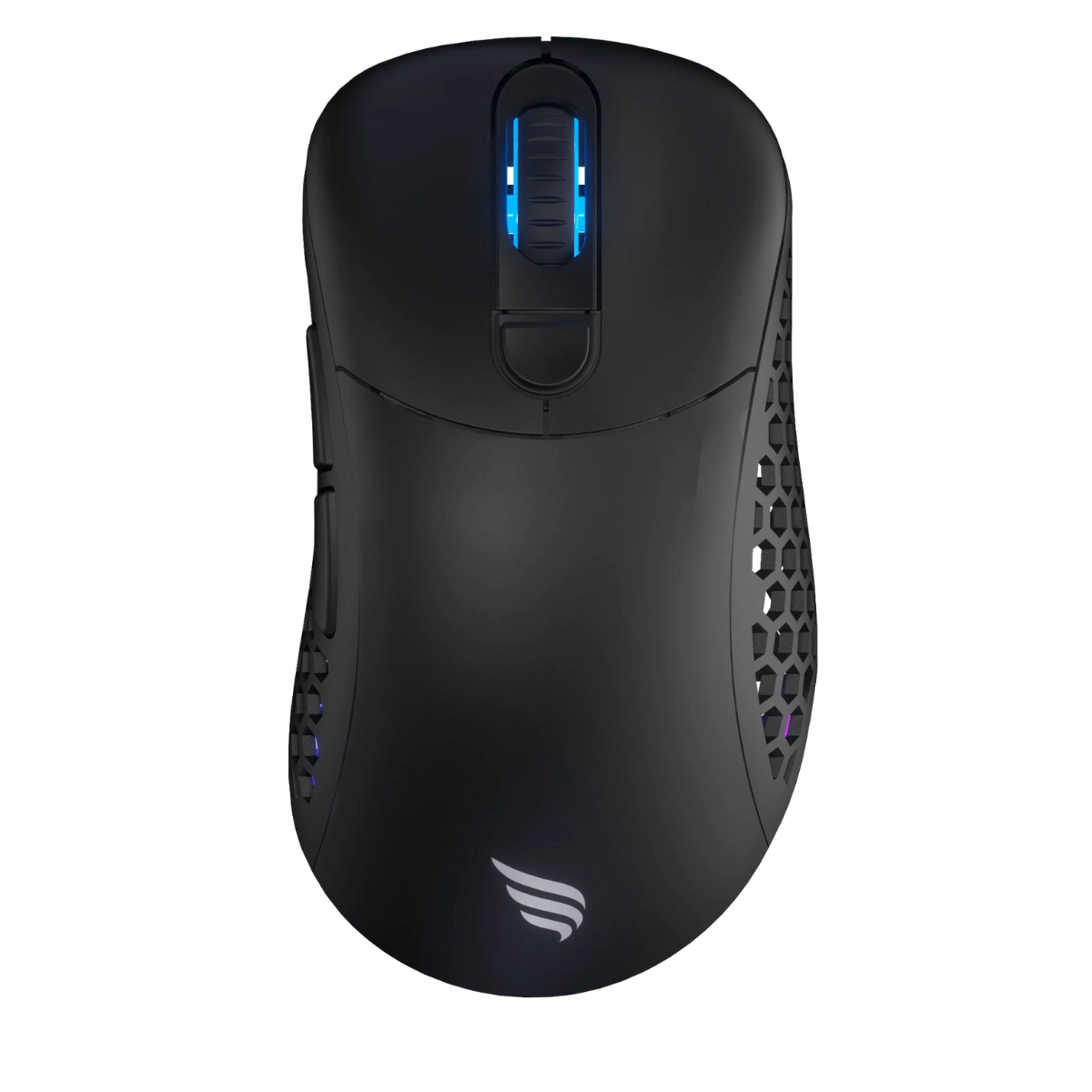 MOUSE GAMER FALLEN MORCEGO WIRELESS 6400 DPI ALL BLACK