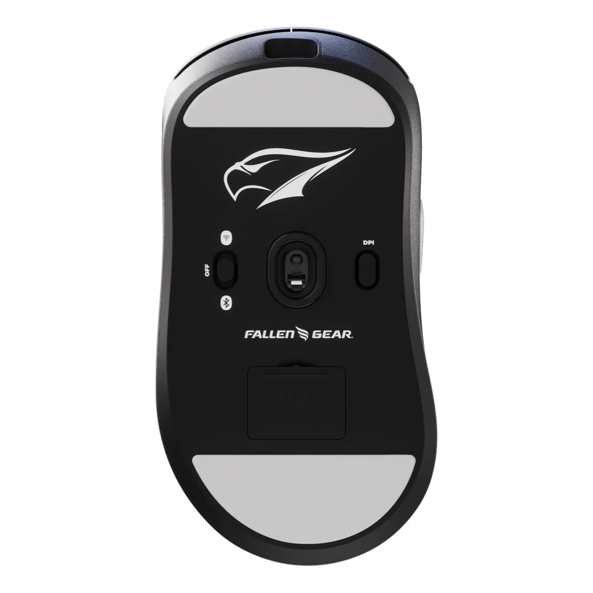 MOUSE GAMER FALLEN SEM FIO FALCÃO WIRELESS DUAL MODE BLUETOOTH E WIFI PRETO