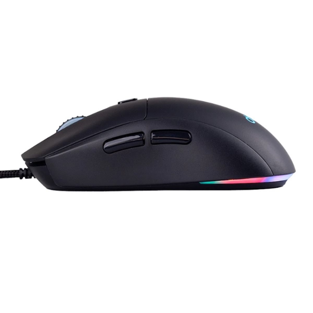 MOUSE GAMER RGB 12800DPI COM FIO PRETO - DAZZ