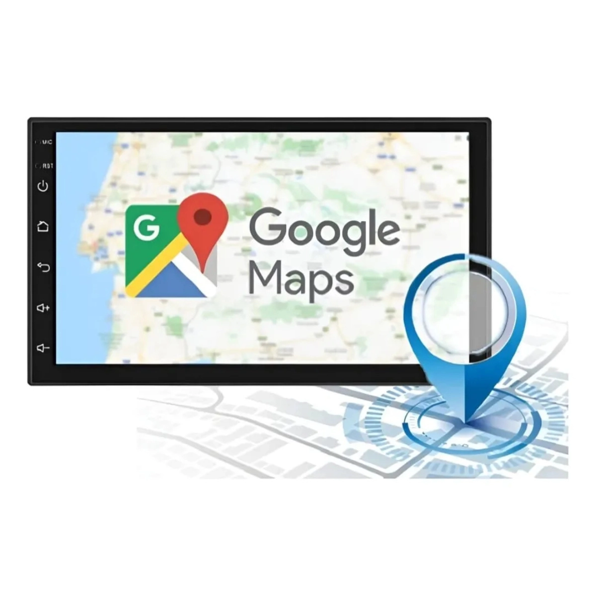 MULTIMÍDIA 7 ANDROID CARPLAY RS-718BR PRO LINE ROADSTAR GPS PRETO