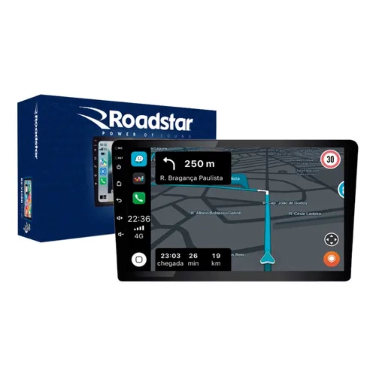 Multimidia Roadstar 9 Rs-915br Prime Android 12 Gps Wifi