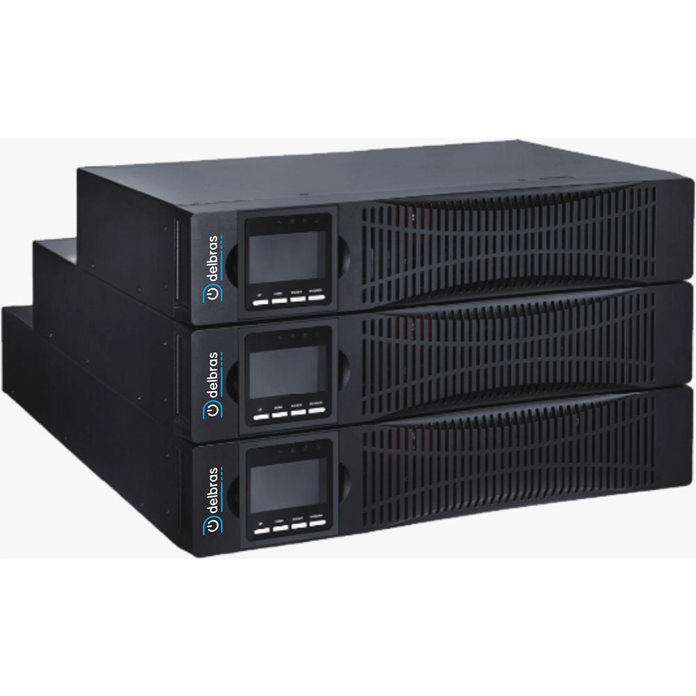 Nobreak 3kVA Online Dupla Conversão 127V Delbras- Proteção para Servidores e Cargas Críticas
