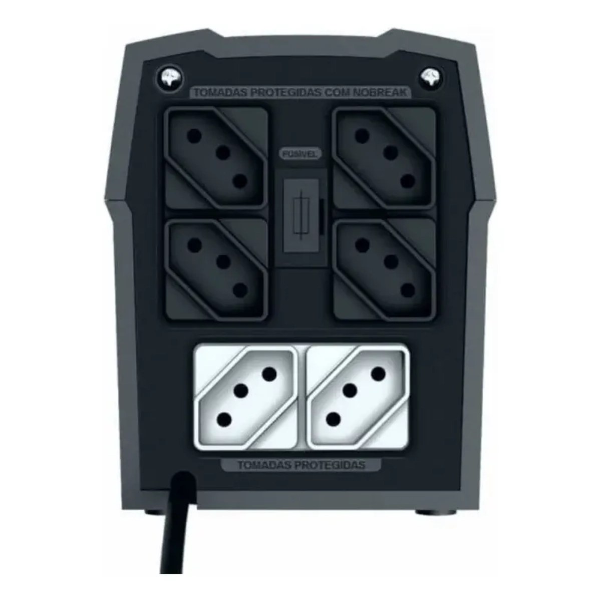 NOBREAK 600VA TS SHARA UPS MINI MONOVOLT 115V 6 TOMADAS NOBREAK 600VA TS SHARA UPS MINI MONOVOLT 115V 6 TOMADAS
