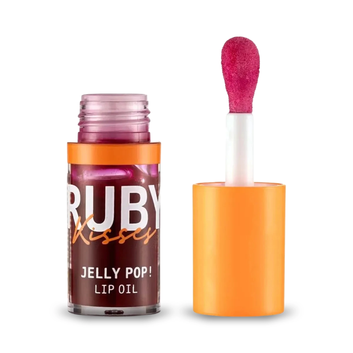 OLEO LABIAL HIDRATANTE JELLY BERRY POP RUBY KISSES COM TEXTURA LEVE