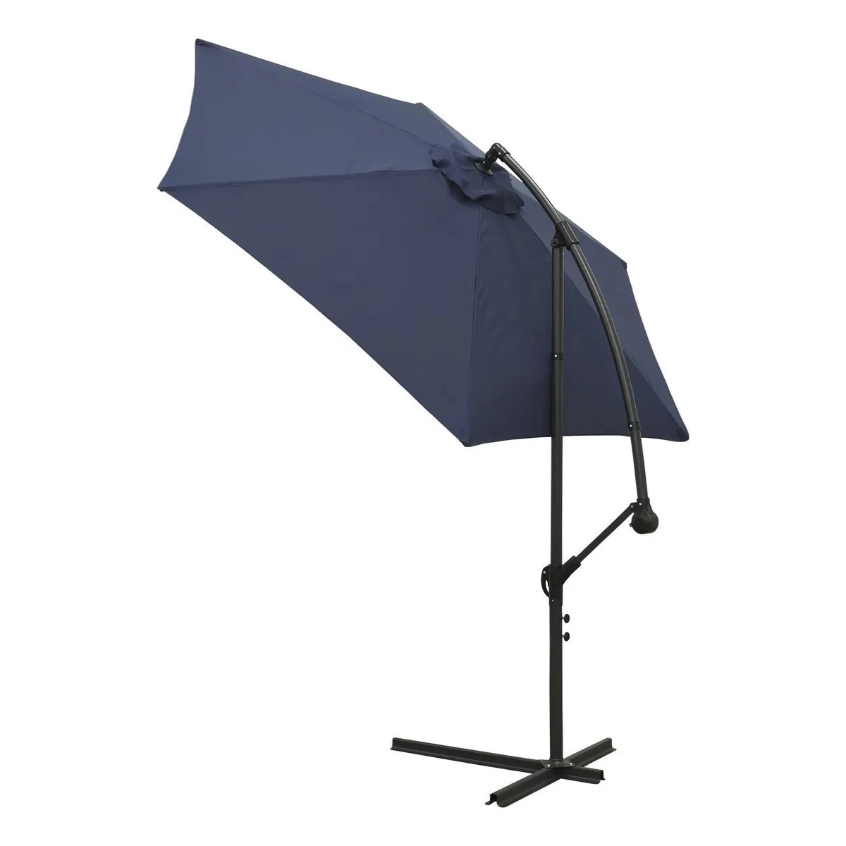 OMBRELONE LATERAL SUSPENSO 3,0M EM ALUMÍNIO AZUL IMPORTWAY